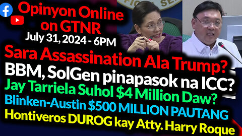 Hontiveros Durog Kay Roque | ICC Pinapasok Na? Sara Assassination? | GTNR with Ka Mentong and Ka Ado
