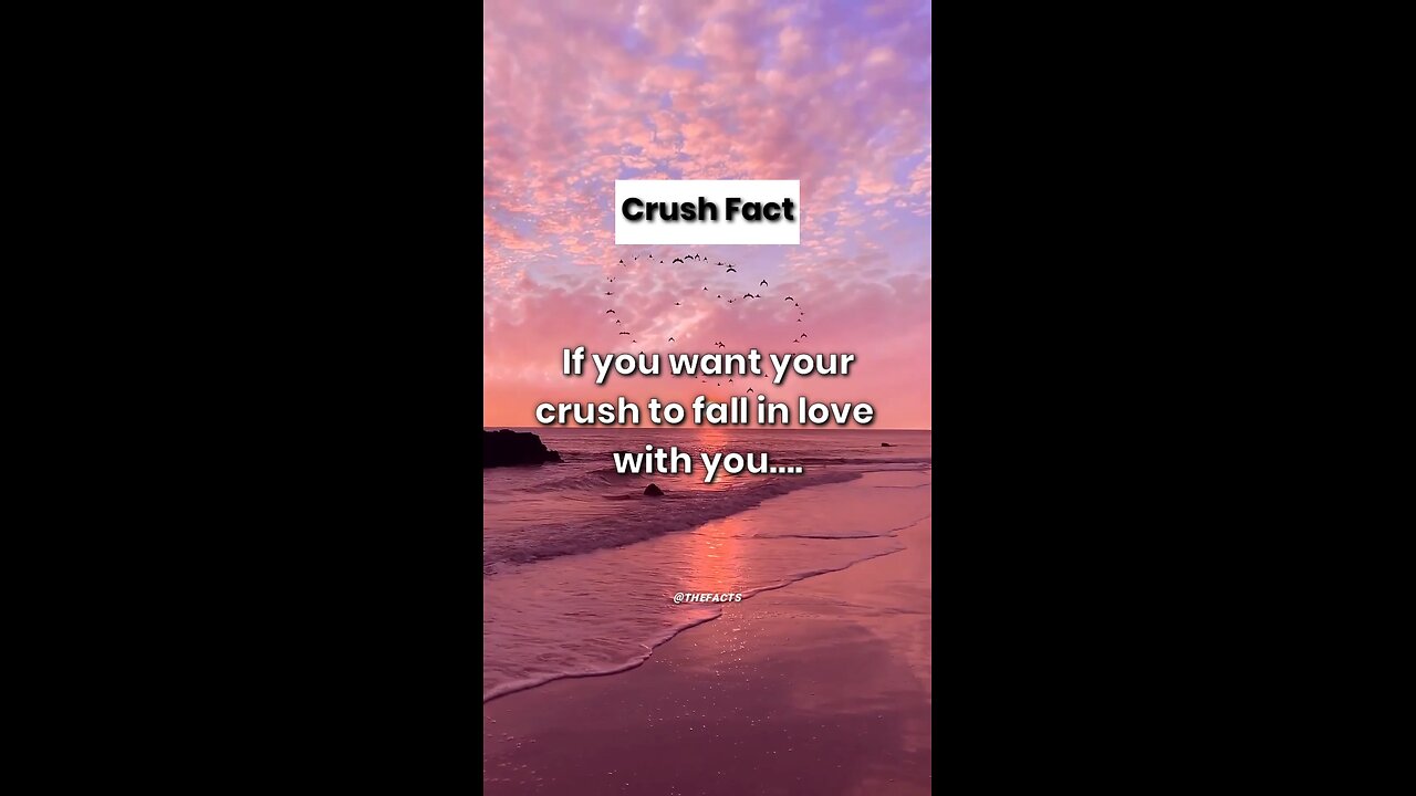 If you want your crush fall in love with you.... #psychologyfacts #rumble #shorts #viral