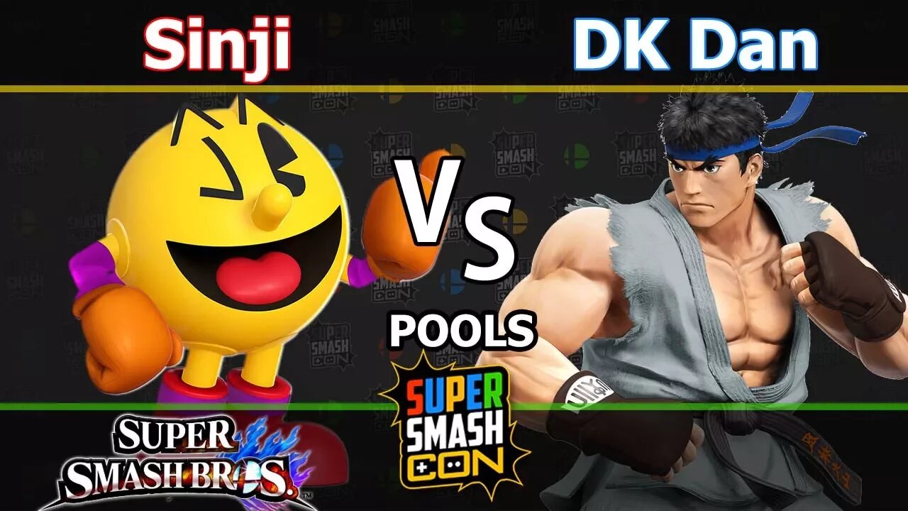 DA|Sinji (Pac-Man) vs. DK Dan (Ryu) - Wii U Singles Pools - SSC2017