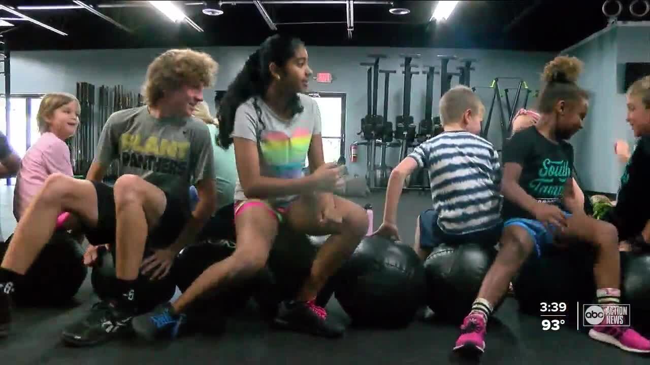 Tampa gym focuses on getting kids back in shape following pandemic school year