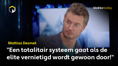 Mattias Desmet: "Een totalitair systeem gaat als de elite vernietigd wordt gewoon door!"