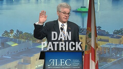 Texas Lt. Gov. Dan Patrick on Leadership, Making Tough Decisions and Morals at ALEC Annual Mtg 2023