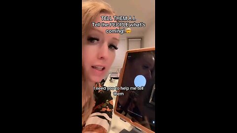 AI tells about what is coming. Do not fear. All good.
