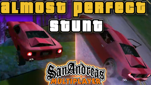 Almost Perfect Stunt near Montgomery in GTA San Andreas