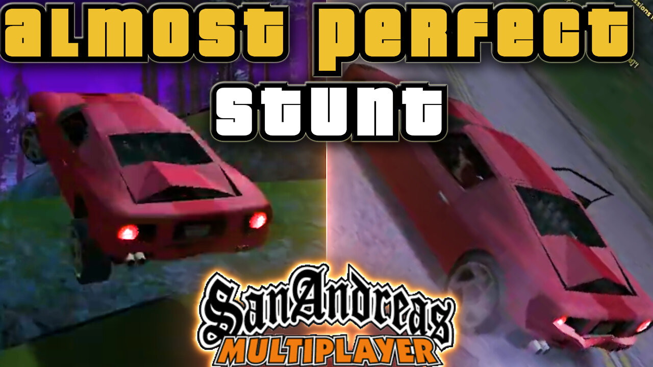 Almost Perfect Stunt near Montgomery in GTA San Andreas