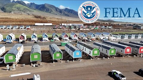 ALOHA! WELCOME TO YOUR NEW PRISON CAMP HOME! MAUI D.E.W VICTIMS GET THEIR NEW FEMA CELLS!