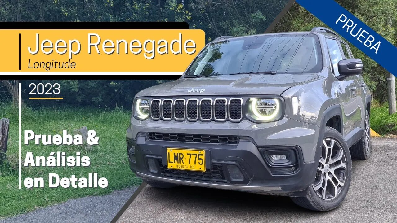 Jeep Renegade Turbo 2023 - Prueba & Análisis en Detalle