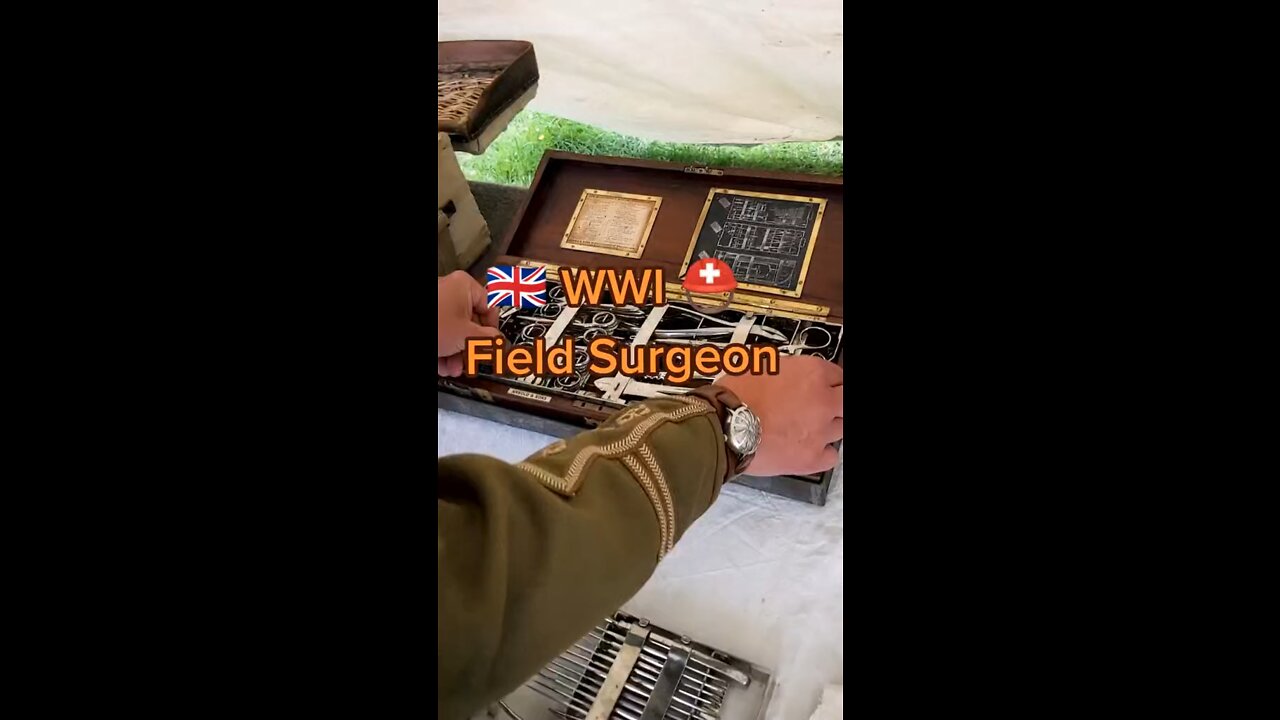 Field Surgeons Set in WW1
