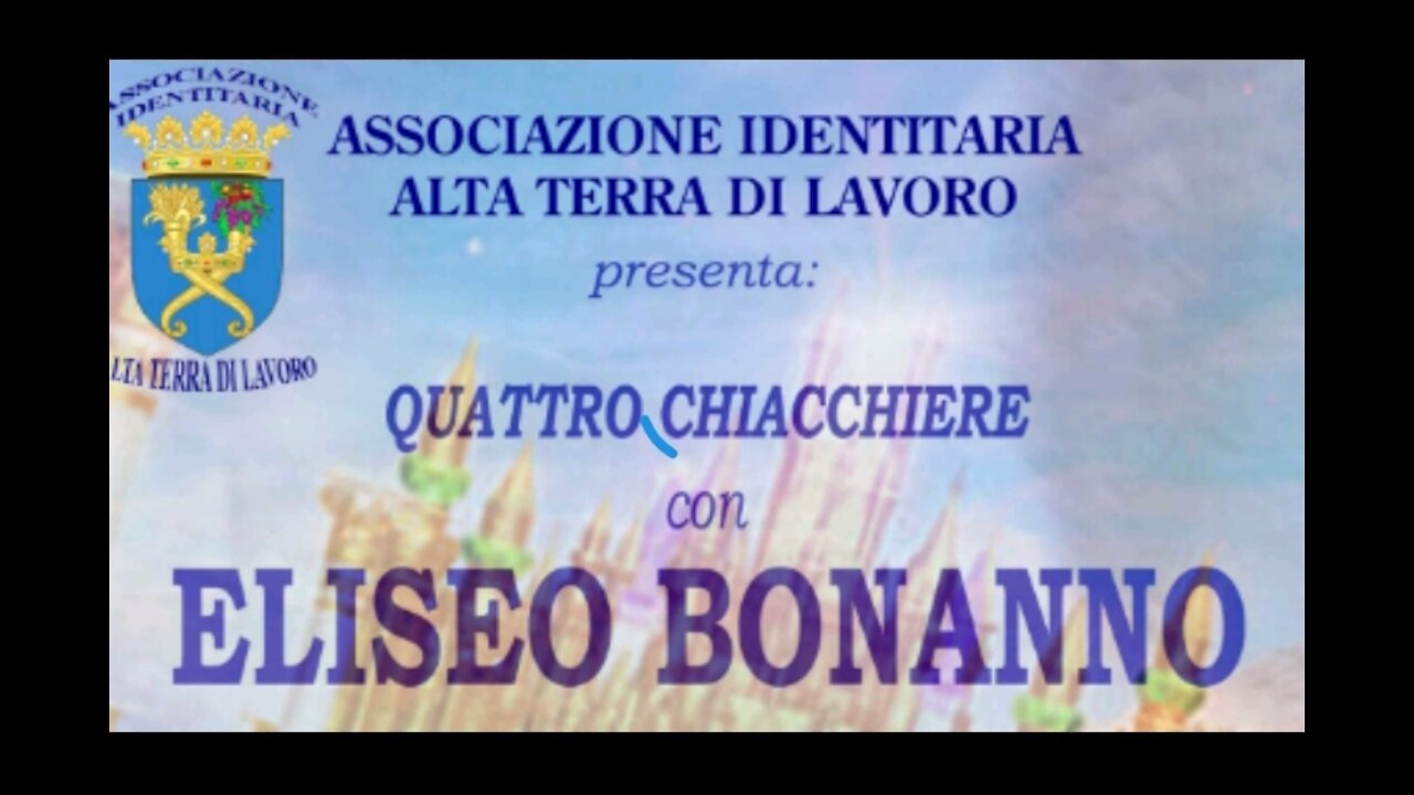 QUATTRO CHIACCHIERE CON ELISEO BONANNO