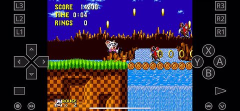 Sonic 1 Green hill zone 2 18 seconds with rouge the bat