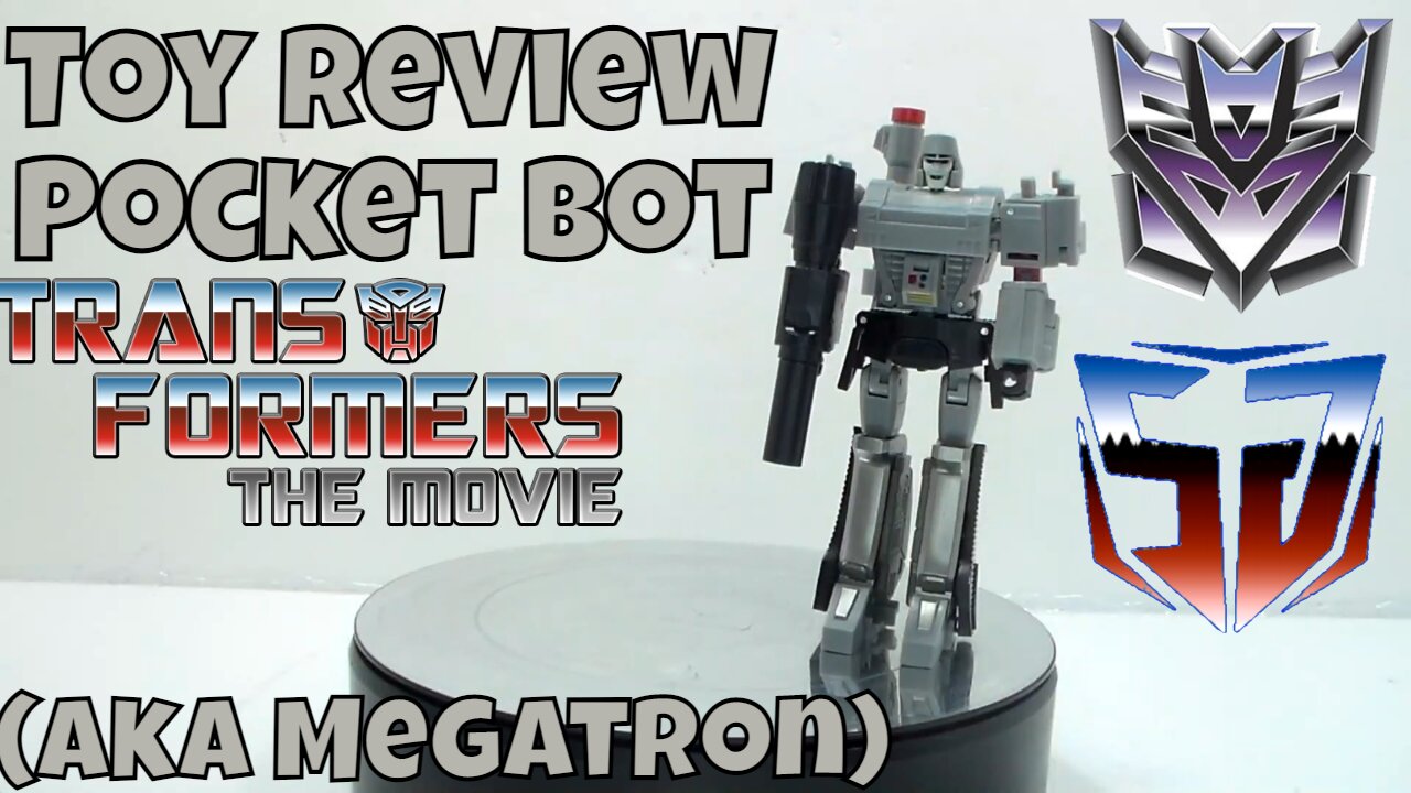 Toy Review mini Pocket Robot (aka Megatron}