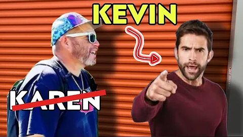 CONFRONTED BY BITTER KEVIN ! HOARDER COP STORAGE FIRST PEEK i bought an abandoned storage locker