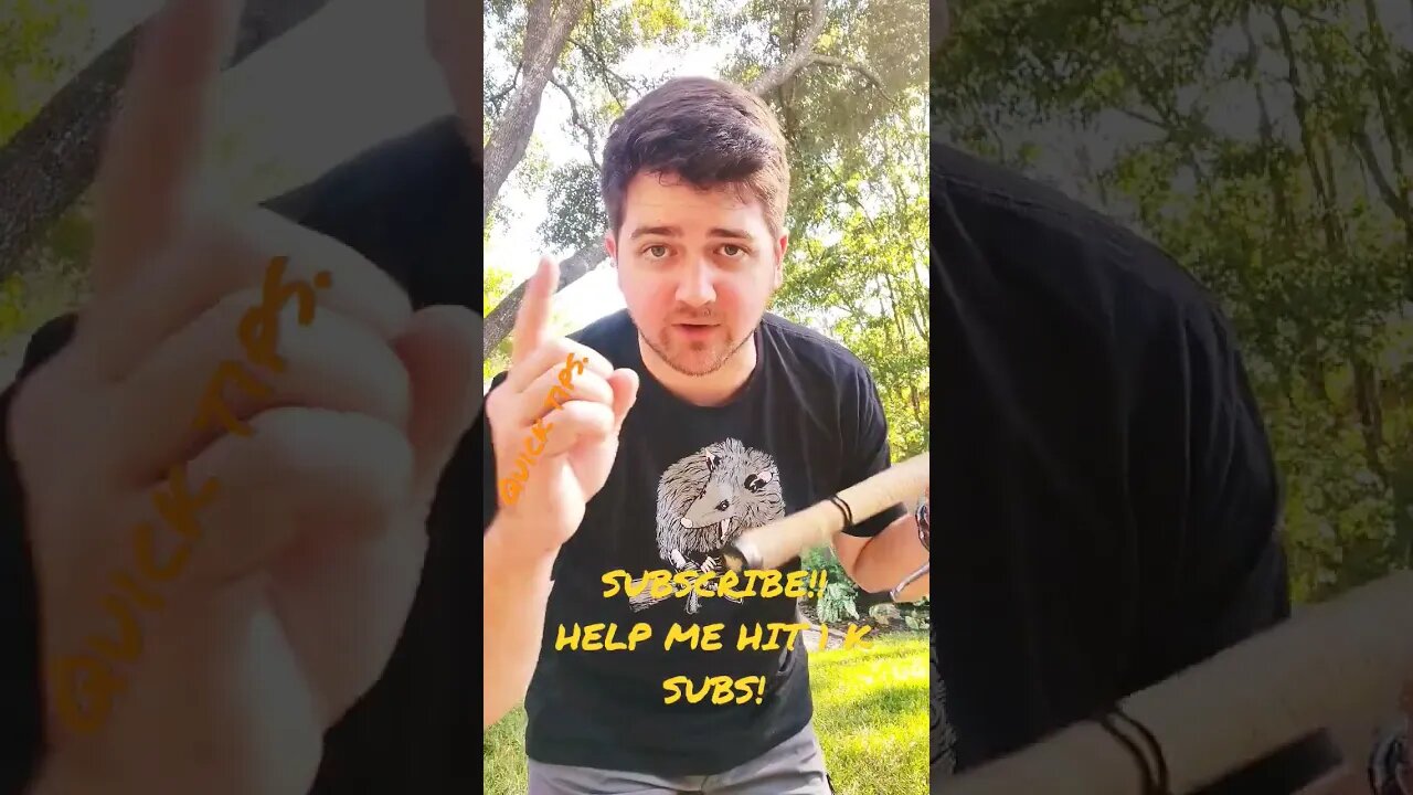 Quick Fishing Tips pt. 1 #shorts