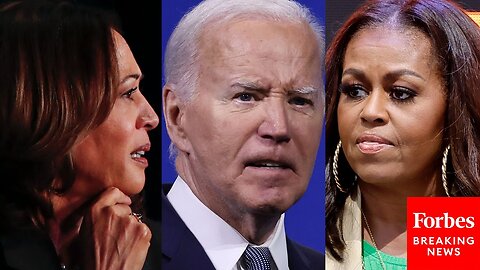 Biden Drops Out—This Is The Shocking Thing He'll Do If Michelle Obama Takes On Harris: Steve Forbes