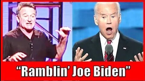 "RAMBLIN' JOE BIDEN" - Robin Williams RIPS Joe Biden in 2009 HBO Live Standup