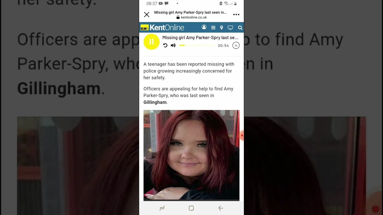 Missing from Gillingham, United Kingdom. Please Share.