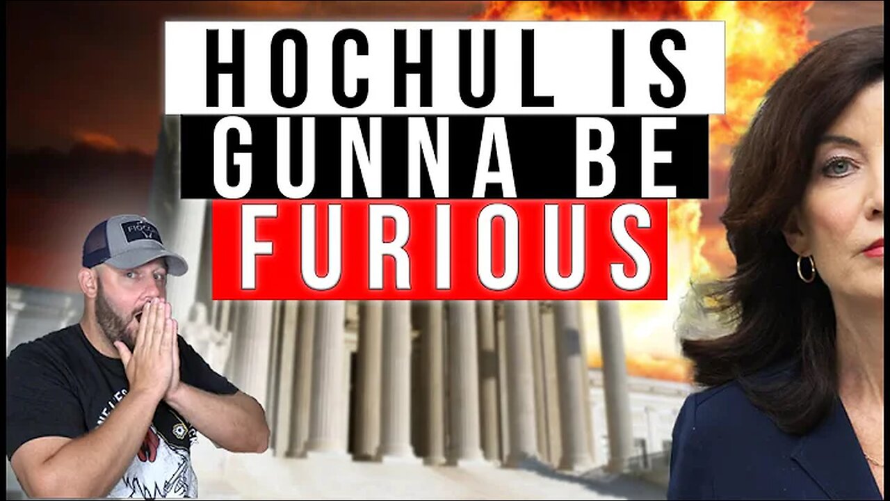 BREAKING: NYPD Makes MASSIVE Pro Gun Rule Change & Gun Grabbing Hochul Is Going To Be FURIOUS