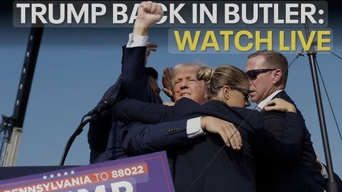 President Trump RETURNS to Butler, PA for a RALLY (10/5/24)