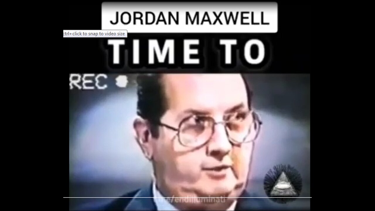 JORDAN MAXWELL TIME TO WAKE UP EXPOSE THE WORLD ORDER NWO 🚫WOW pentagon and pentagram