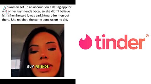 Woman set up an account on a dating app for her guy-friend & realizes how much she hates women