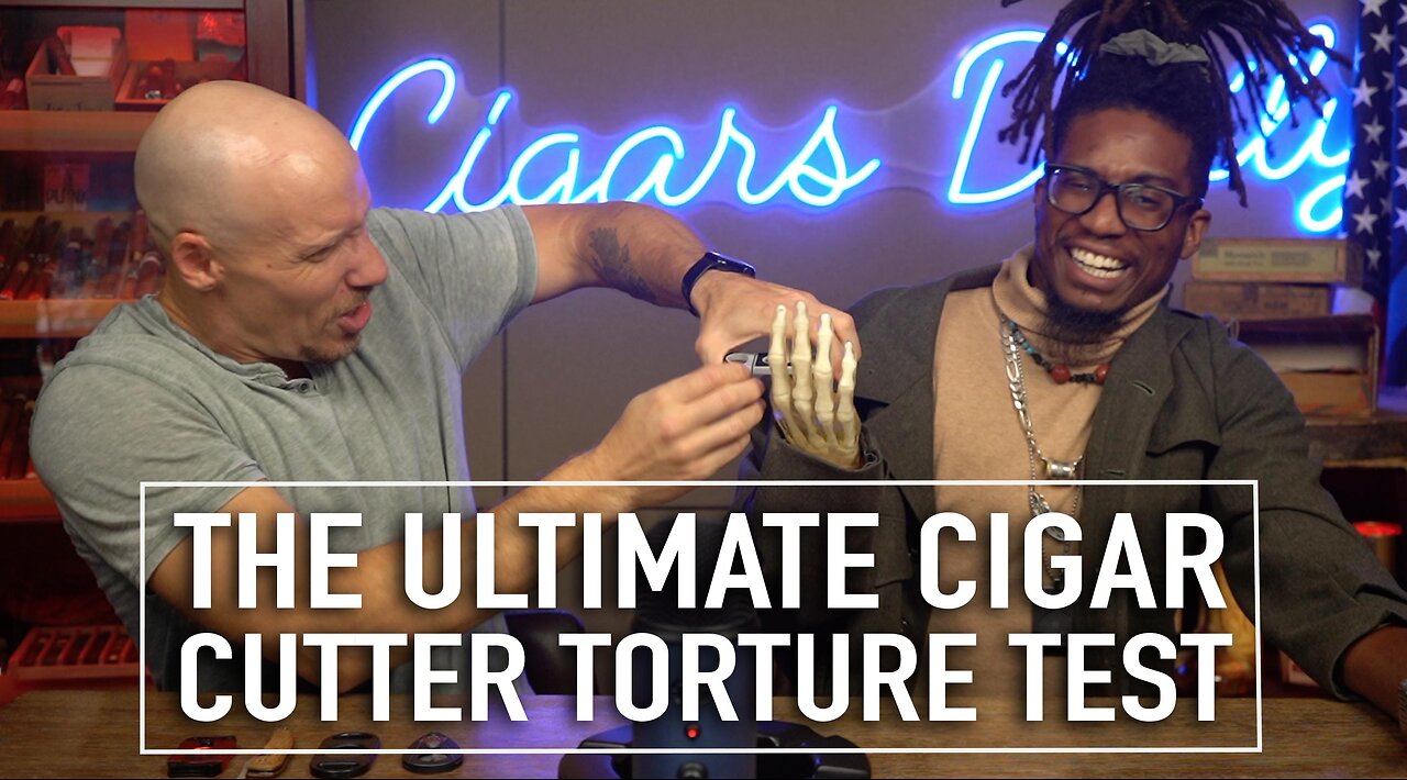 The ULTIMATE Cigar Cutter Torture Test