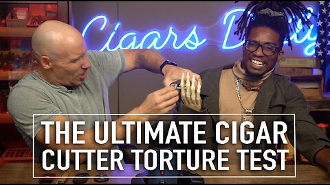 The ULTIMATE Cigar Cutter Torture Test