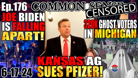 Ep.176 LFG: KANSAS AG SUES PFIZER! 320k MICHIGAN GHOST VOTERS! STUDY: SPIKE PROTEIN CAN BE ERADICATED FROM BODY!