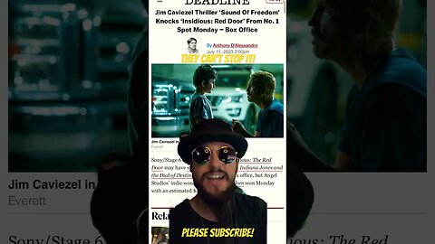 Sound of Freedom Takes #1 At The Box Office! #shorts
