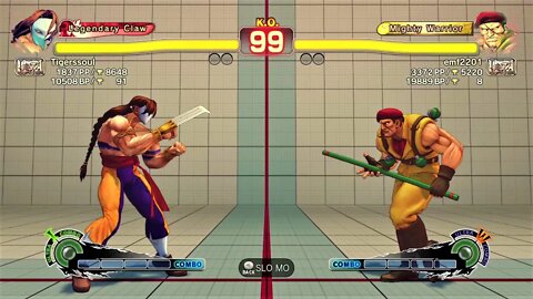 Tigerssoul (Vega) vs emf2201 (Rolento) - Ultra Street Fighter IV