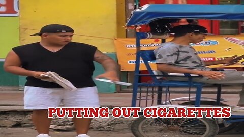 Putting Out Cigarettes #prank #funnyprankvideo