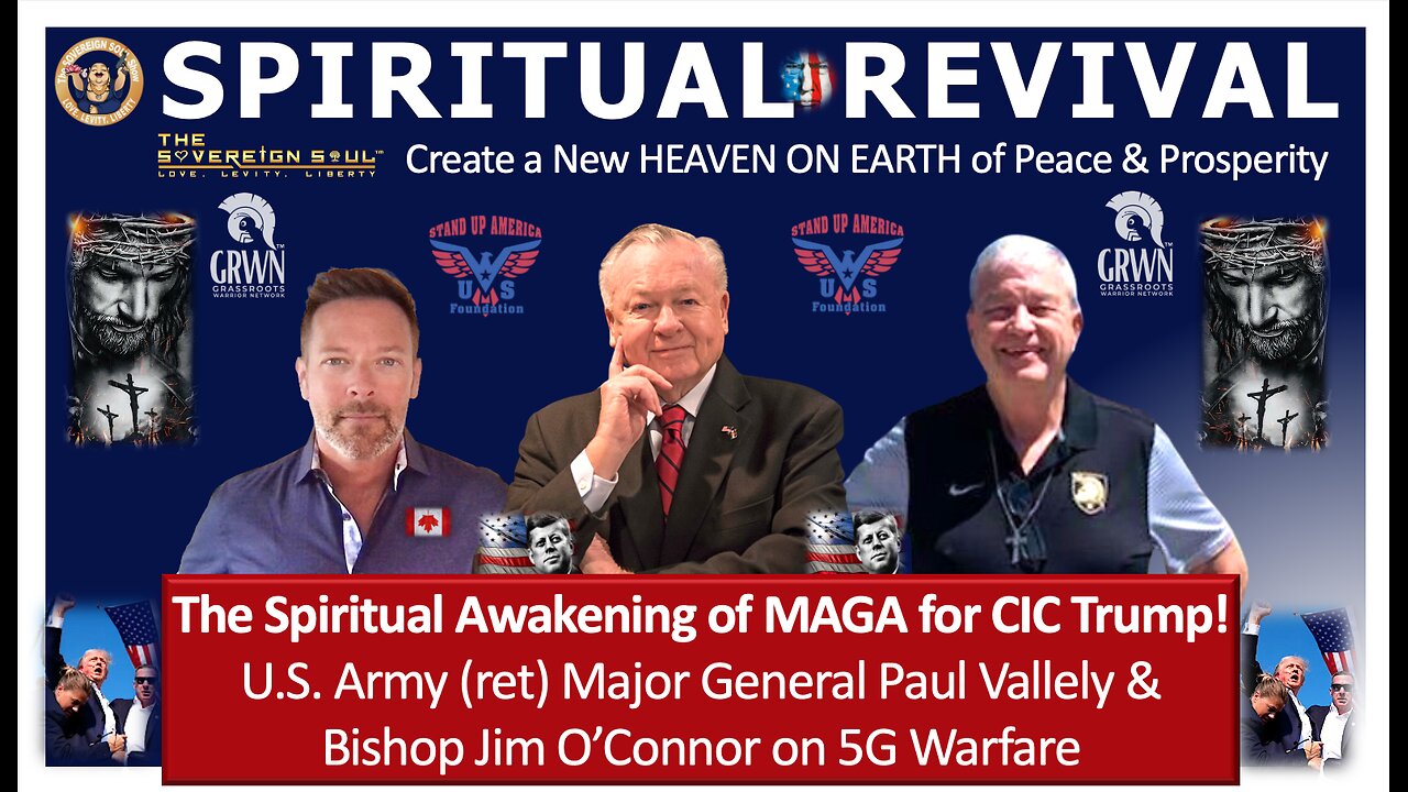 The Spiritual Awakening of MAGA over [DS] Tactics to Free America with Trump! MG Valley & Bishop Jim