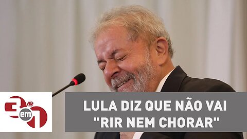 Lula diz que não vai "rir nem chorar" da delação de Marcelo Odebrecht