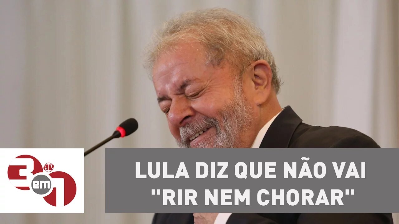 Lula diz que não vai "rir nem chorar" da delação de Marcelo Odebrecht