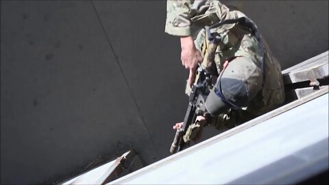 Green Berets Instruct Marines and Canadian Soldiers in CQB