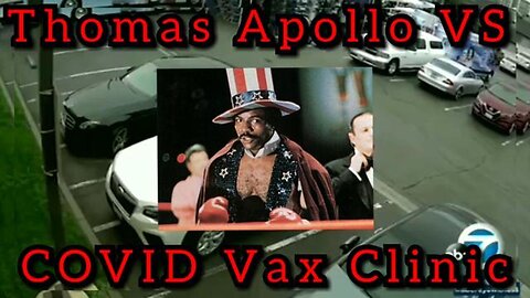 Thomas Apollo COLD CLOCKS a VAXX worker and gets SWARMED by nearly EVERYONE!