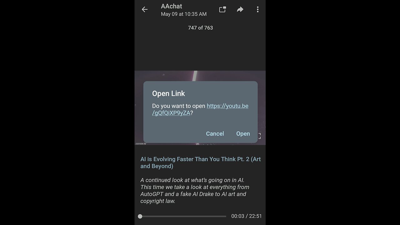Documentary: The Updates of AI
