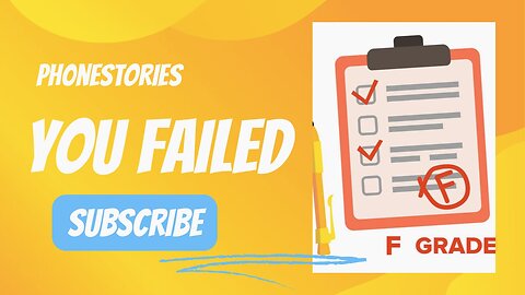 You Failed