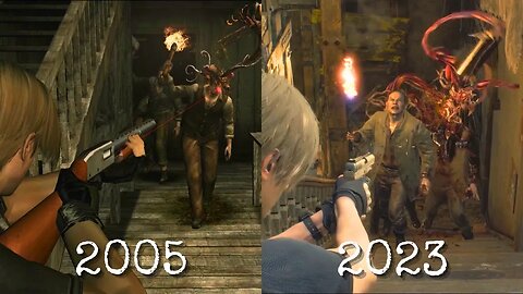 RE4 vs RE4 Remake: Chapter 5