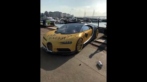 VFX Breakdown of Bugatti Destroyed Video #shorts