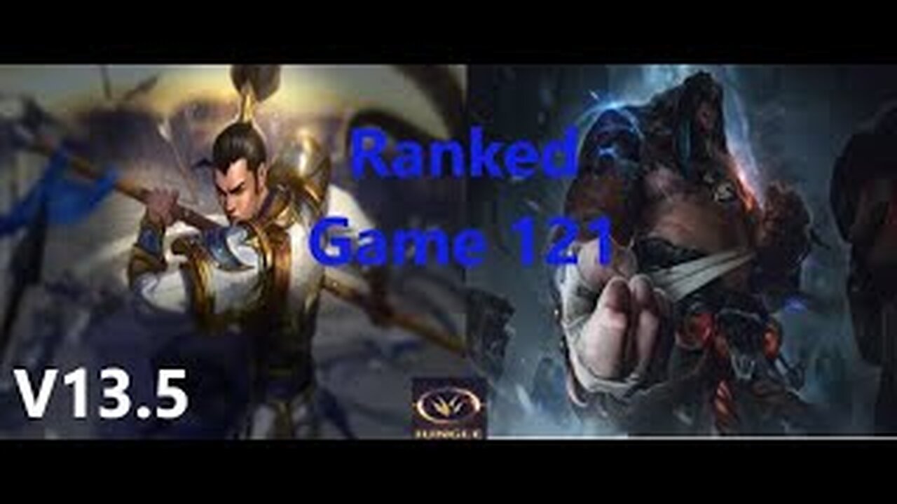 Ranked Game 121 Xin Zhao Vs Udyr Jungle League Of Legends V13.5