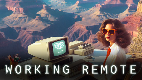 Ｗｏｒｋｉｎｇ Ｒｅｍｏｔｅ 💼 Ambient drone to Mentally Escape Busy Surroundings