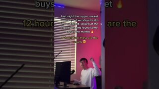 Making $10k In 12 Hours Trading Crypto 🔥 #shorts