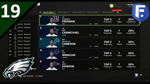 This Corner Class is DEEP (Scouting Update Episode) l Madden 22 Eagles Franchise l Ep. 19