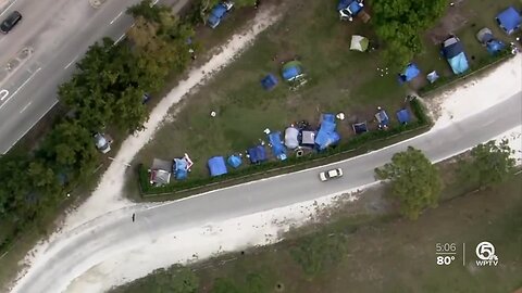 Palm Beach County commissioners approve relocation of homeless from John Prince Park