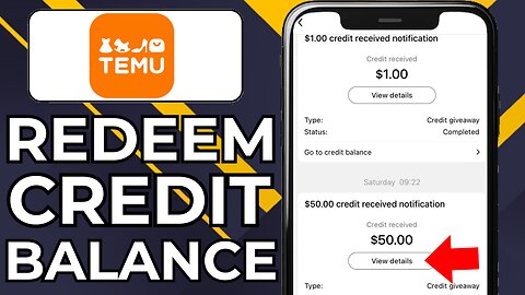 HOW TO WITHDRAW TEMU CREDIT BALANCE