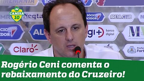 "Fico triste, mas..." OLHA o que Rogério Ceni falou após o rebaixamento do Cruzeiro!