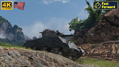 M4A3E2 Sherman Jumbo - Pearl River - World of Tanks - WoT - FastForward