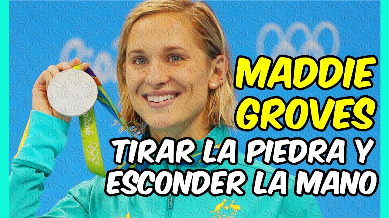 ESCÁNDALO MADDIE GROVES! La NADADORA tira la PIEDRA y ... ESCONDE la mano!