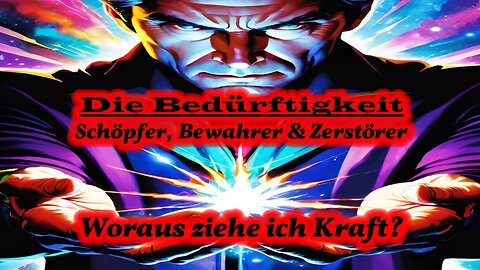 Die Bedürftigkeit Teil 3 - Schöpfer, Bewahrer & Zerstörer - Woraus ziehe ich Kraft?