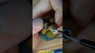 How to Paint Imperial Fists Symbol #shorts #warhammer40k #imperialfists